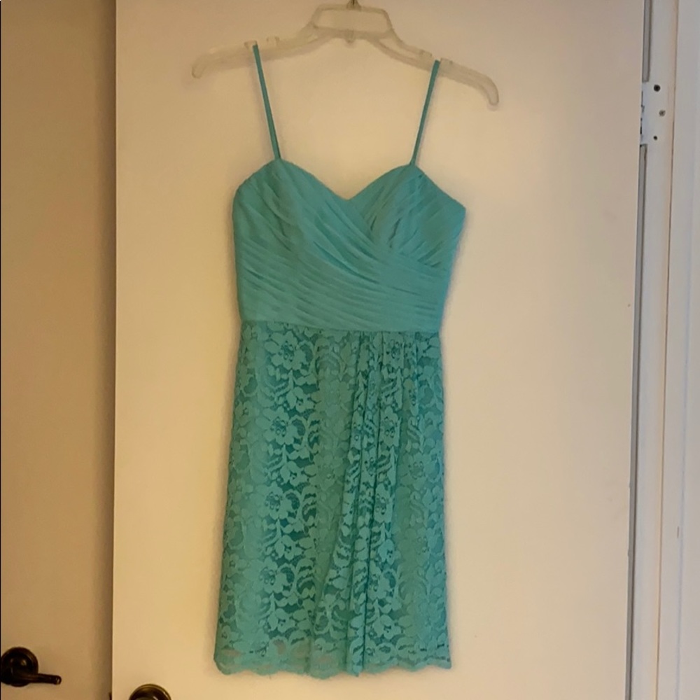 Sea foam dress